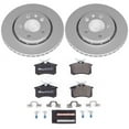 thumbnail image 1 of Power Stop Rear Euro-Stop ECE-R90 Certified Brake Pad and Rotor Kit ESK920, 1 of 2