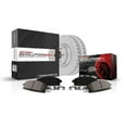 thumbnail image 1 of PowerStop Rear Geomet Coated Brake Rotor and Pad Kit Fits: PORSCHE Select Models CRK857, 1 of 4