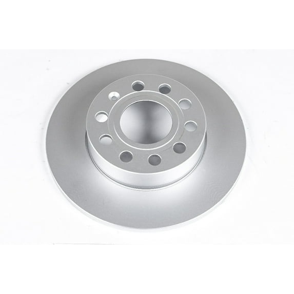 Power Stop Rear One Geomet Coated Brake Rotor EBR1069EVC Fits select: 2007 VOLKSWAGEN JETTA WOLFSBURG, 2006 VOLKSWAGEN JETTA TDI LEATHER