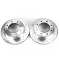 thumbnail image 1 of Power Stop Rear Pair of Drilled and Slotted Brake Rotors AR8578XPR, 1 of 3