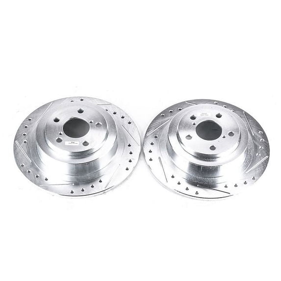 Powerstop JBR945XPR PSBJBR945XPR EVOLUTION DRILLED & SLOTTED ROTORS