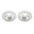 thumbnail image 1 of Power Stop Rear Pair of Drilled and Slotted Brake Rotors JBR999XPR, 1 of 3