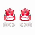 thumbnail image 1 of Power Stop Rear Pair of Red Powder Coated Calipers S4698, 1 of 3