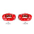 thumbnail image 1 of Power Stop Rear Pair of Red Powder Coated Calipers S5084, 1 of 2