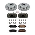 thumbnail image 1 of PowerStop Rear Stock Replacement Brake Pad and Rotor Kit with Calipers Fits: INFINITI NISSAN Select Models KCOE103, 1 of 3