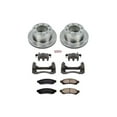 thumbnail image 1 of PowerStop Rear Stock Replacement Brake Pad and Rotor Kit with Calipers Fits: FORD Select Models KCOE1798, 1 of 1