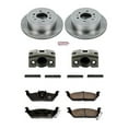 thumbnail image 1 of PowerStop Rear Stock Replacement Brake Pad and Rotor Kit with Calipers Fits: FORD LINCOLN Select Models KCOE1950, 1 of 3