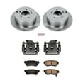 thumbnail image 1 of PowerStop Rear Stock Replacement Brake Pad and Rotor Kit with Calipers Fits: HYUNDAI KIA Select Models KCOE5213, 1 of 1