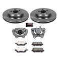 thumbnail image 1 of PowerStop Rear Stock Replacement Brake Pad and Rotor Kit with Calipers Fits: DODGE Select Models KCOE7052, 1 of 3