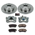 thumbnail image 1 of PowerStop Rear Stock Replacement Brake Pad and Rotor Kit with Calipers Fits: HYUNDAI KIA Select Models KCOE7505, 1 of 3