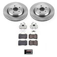 thumbnail image 1 of PowerStop Rear Stock Replacement Brake Pad and Rotor Kit with Calipers Fits: DODGE Select Models KCOE8758, 1 of 3