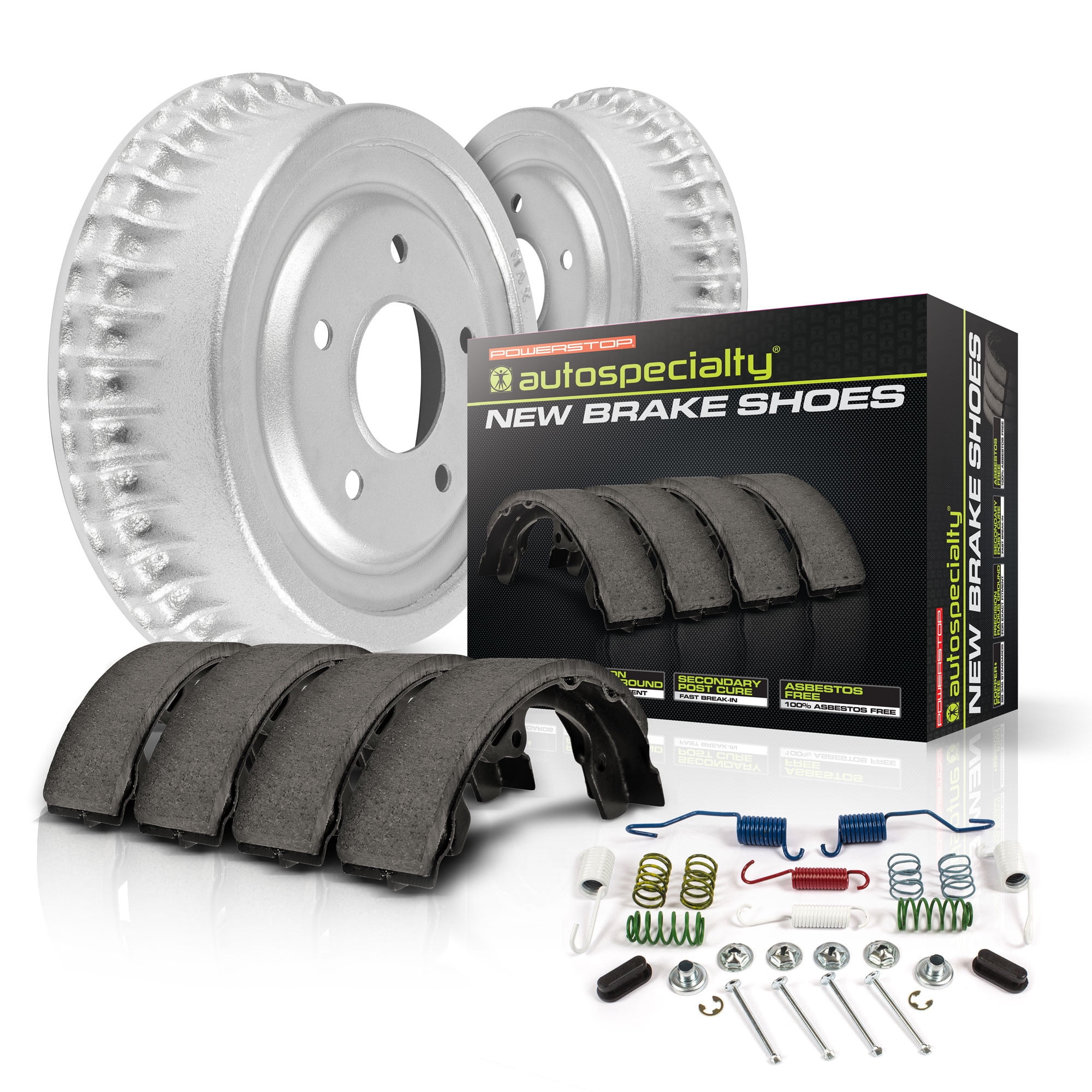 Power Stop Rear Stock Replacement Drum and Shoe Kit KOE15390DK
