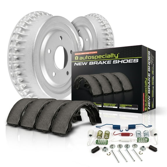Power Stop Rear Stock Replacement Drum and Shoe Kit KOE15397DK