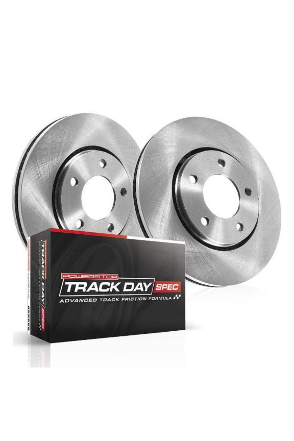 Rear Track Day Brake Pad and Rotor Kit TDSK4612 Fits 2009 Jaguar XF