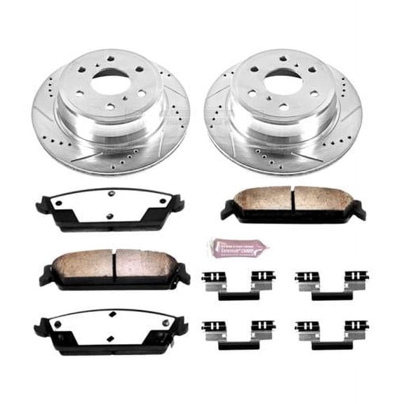 Power Stop Rear Truck And Tow Brake Kit - Chevrolet- Gmc- Cadillac 2007-2009
