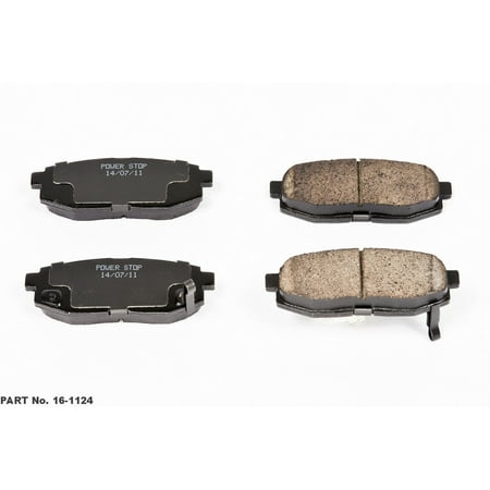 Power Stop Rear Z16 Evolution Ceramic Brake Pads 16-1124 Fits 2015 Subaru Forester