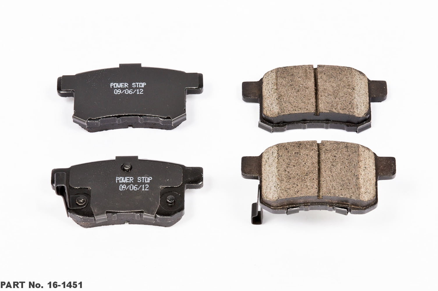 Power Stop Rear Z16 Evolution Ceramic Brake Pads 16-1451