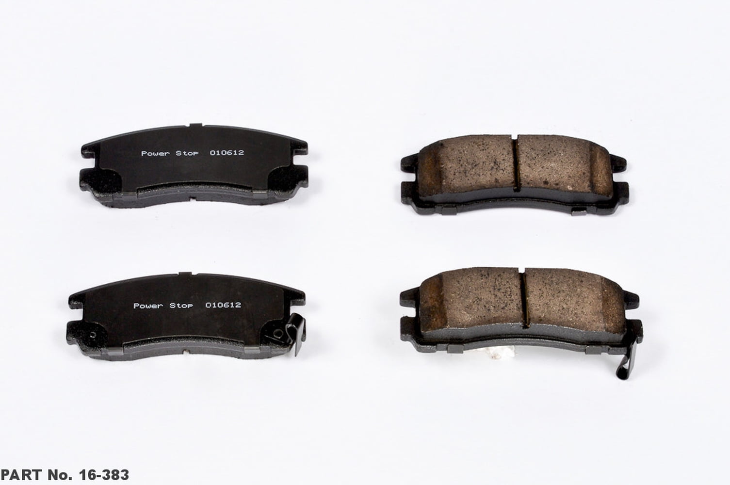 Power Stop 16-383 Clean Ride Ceramic Brake Pads - Rear