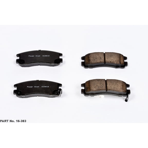 Power Stop 16-383 Clean Ride Ceramic Brake Pads - Rear