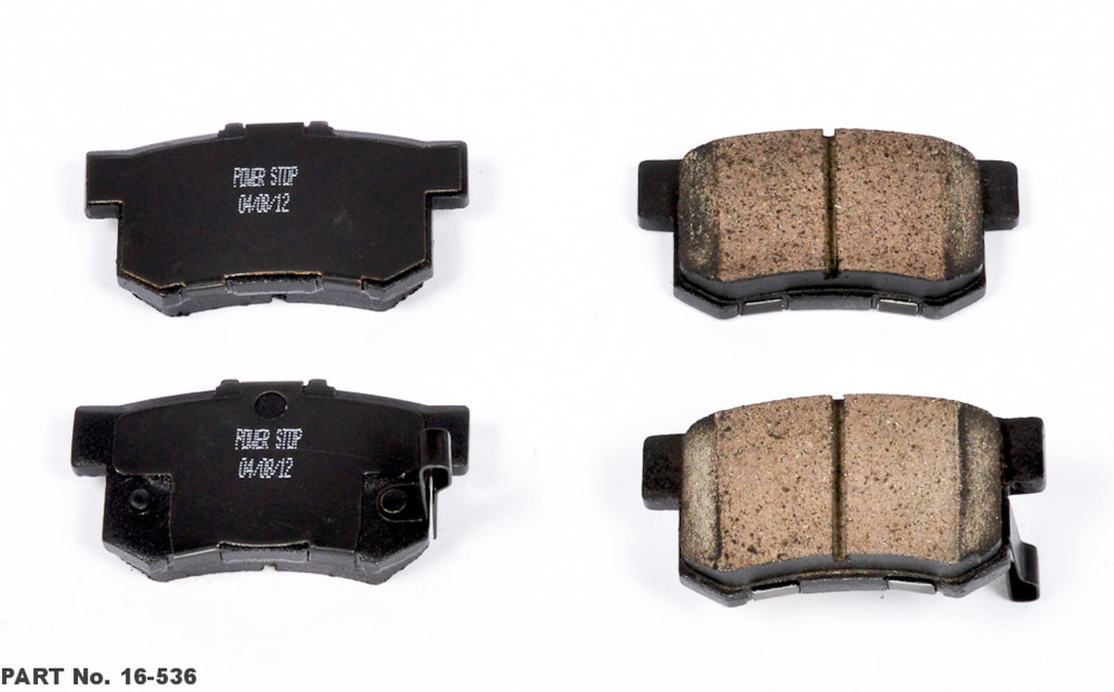 Power Stop Rear Z16 Evolution Ceramic Brake Pads 16-536 1991-1995 Acura ...