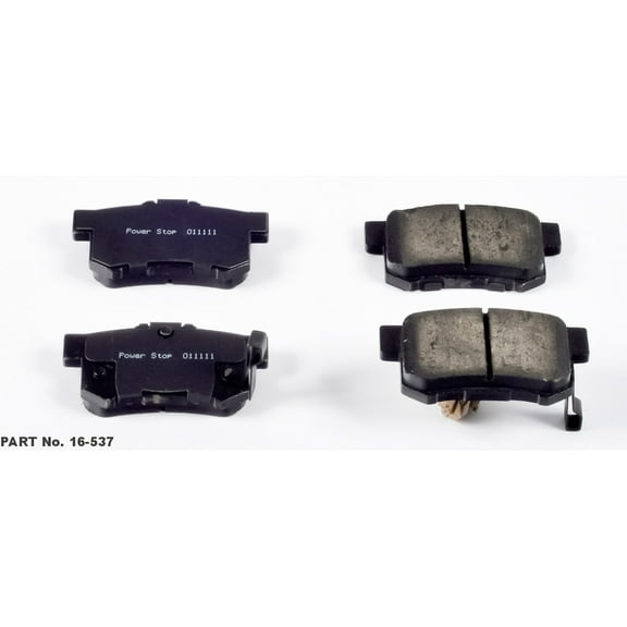 Power Stop Rear Z16 Evolution Ceramic Brake Pads 16-537 Fits 2012 Honda Civic