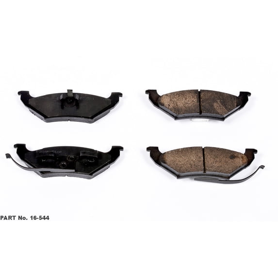 Power Stop Rear Z16 Evolution Ceramic Brake Pads 16-544 Fits select: 1992-1995 FORD CROWN VICTORIA, 1991-1995 LINCOLN TOWN CAR