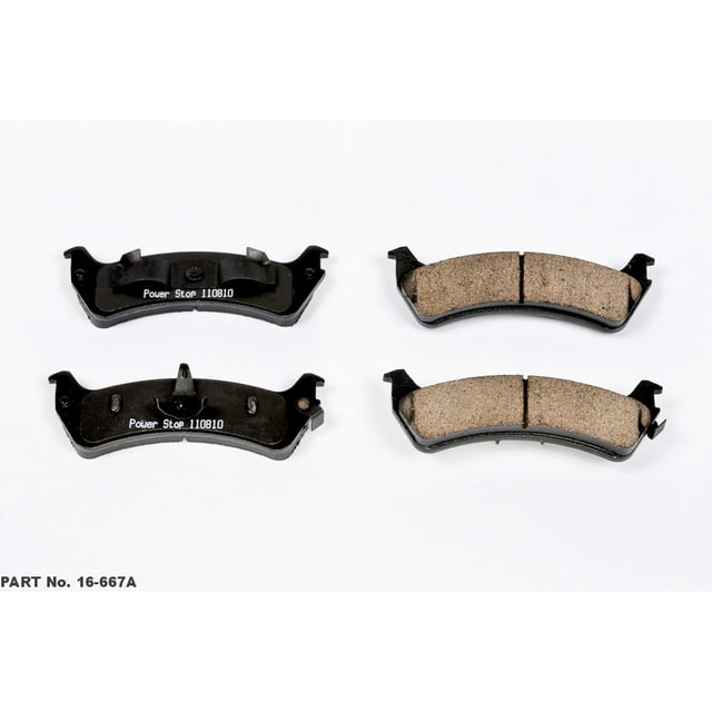Power Stop Rear Z16 Evolution Ceramic Brake Pads 16-667A