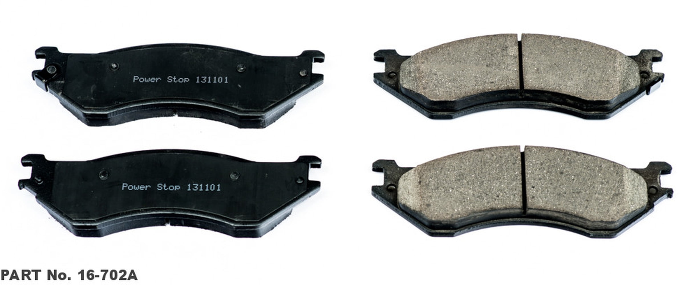 Power Stop Rear Z16 Evolution Ceramic Brake Pads 16-702A
