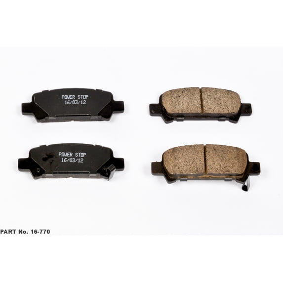 Power Stop Rear Z16 Evolution Ceramic Brake Pads 16-770