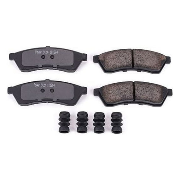 Power Stop Rear Z17 Evolution Ceramic Brake Pads with Hardware 17-1030