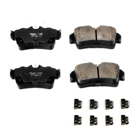 Power Stop Rear Z17 Evolution Ceramic Brake Pads with Hardware 17-627