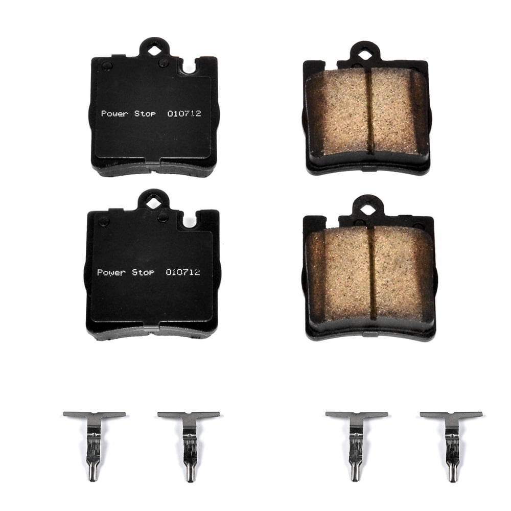 Power Stop Rear Z17 Evolution Ceramic Brake Pads with Hardware 17-876