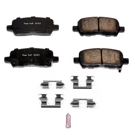 Power Stop Rear Z17 Evolution Ceramic Brake Pads with Hardware 17-999