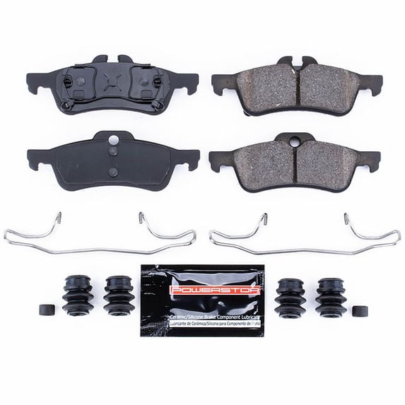 Power Stop Rear Z23 Evolution Carbon-Fiber Ceramic Brake Pads Z23-1060
