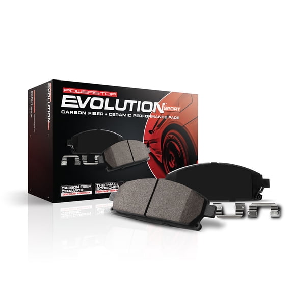 Power Stop Rear Z23 Evolution Carbon-Fiber Ceramic Brake Pads Z23-1120