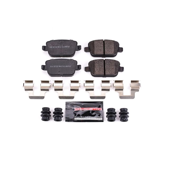 Powerstop Z23-1314 PSBZ23-1314 REAR Z23 EVOLUTION SPORT CARBON FIBER INFUSED CERAMIC BRAKE PADS