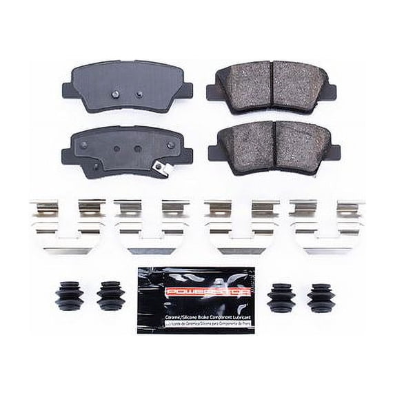 Power Stop Rear Z23 Evolution Carbon-Fiber Ceramic Brake Pads Z23-1445