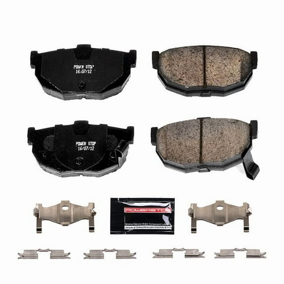 Power Stop Rear Z23 Evolution Carbon-Fiber Ceramic Brake Pads Z23-323