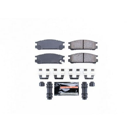 Power Stop Rear Z23 Evolution Carbon-Fiber Ceramic Brake Pads Z23-471