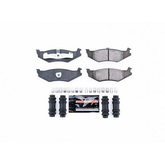 Power Stop Rear Z23 Evolution Carbon-Fiber Ceramic Brake Pads Z23-512