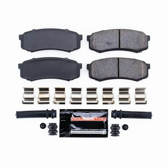 Power Stop Rear Z23 Evolution Carbon-Fiber Ceramic Brake Pads Z23-606