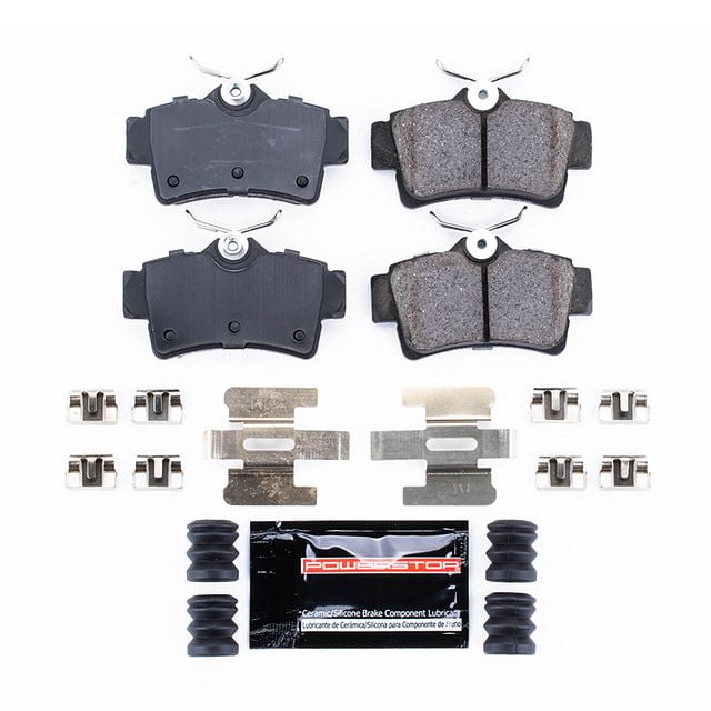 Power Stop Rear Z23 Evolution Carbon Fiber Ceramic Brake Pads Z23 627