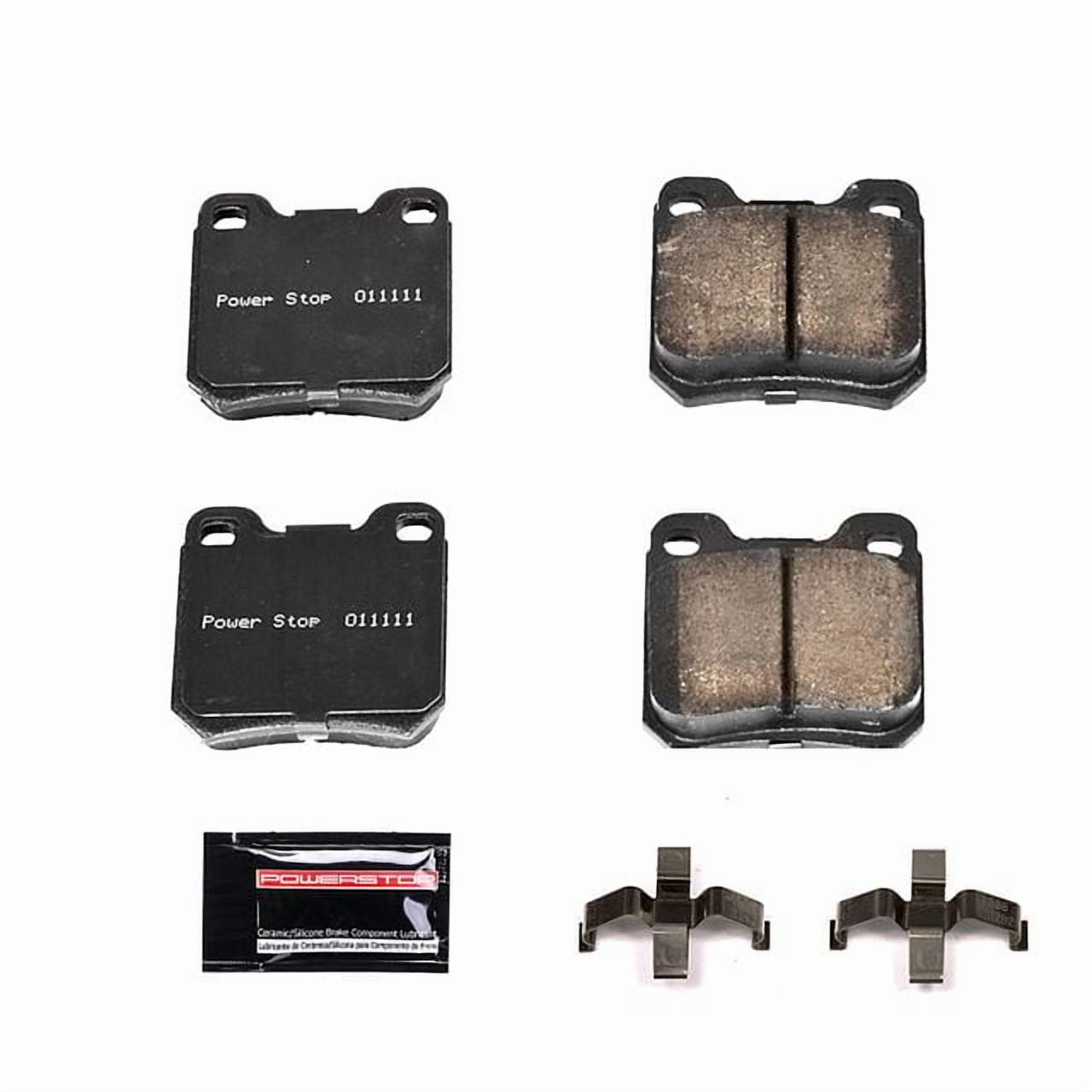 Power Stop Rear Z23 Evolution Carbon-Fiber Ceramic Brake Pads Z23-709