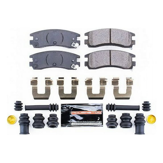 Power Stop Rear Z23 Evolution Carbon-Fiber Ceramic Brake Pads Z23-714 Fits select: 2000-2005 BUICK LESABRE, 2004 CADILLAC PROFESSIONAL CHASSIS