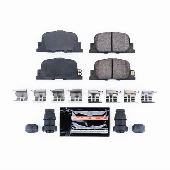Power Stop Rear Z23 Evolution Carbon-Fiber Ceramic Brake Pads Z23-835