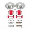 thumbnail image 1 of PowerStop Rear Z26 Street Warrior Brake Pad and Rotor Kit with Red Powder Coated Calipers Fits: INFINITI NISSAN Select Models KC1168-26, 1 of 5