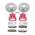 thumbnail image 1 of PowerStop Rear Z26 Street Warrior Brake Pad and Rotor Kit with Red Powder Coated Calipers Fits: CADILLAC CHEVROLET Select Models KC1563-26, 1 of 5