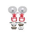 thumbnail image 1 of PowerStop Rear Z26 Street Warrior Brake Pad and Rotor Kit with Red Powder Coated Calipers Fits: ACURA Select Models KC2308-26, 1 of 5