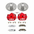 thumbnail image 1 of PowerStop Rear Z26 Street Warrior Brake Pad and Rotor Kit with Red Powder Coated Calipers Fits: SUBARU Select Models KC3124-26, 1 of 5