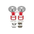 thumbnail image 1 of PowerStop Rear Z26 Street Warrior Brake Pad and Rotor Kit with Red Powder Coated Calipers Fits: ACURA Select Models KC3154-26, 1 of 5